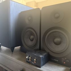 Fluance 2.1 Powered Speaker System (Ai61 + DB10 Sub + PA10 Preamp)