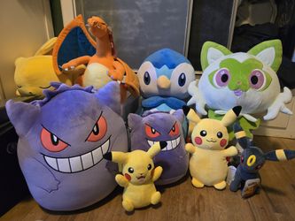 Pokemon Plushies & Squishmallows