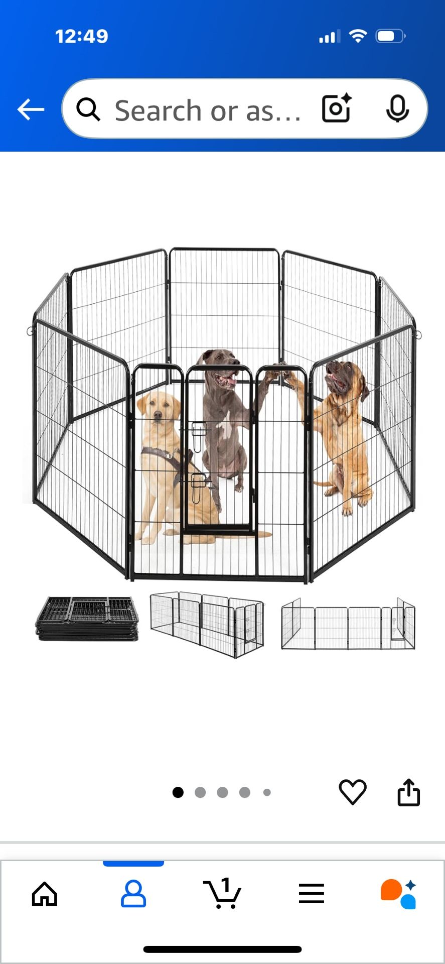 Portable Heavy Duty Pet Pen