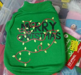 Merry Christmas Pet Shirt