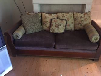 Solid wood and Micro Sofa