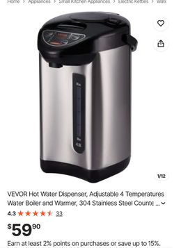 New Electric Water Dispenser READ DESCRIPTION