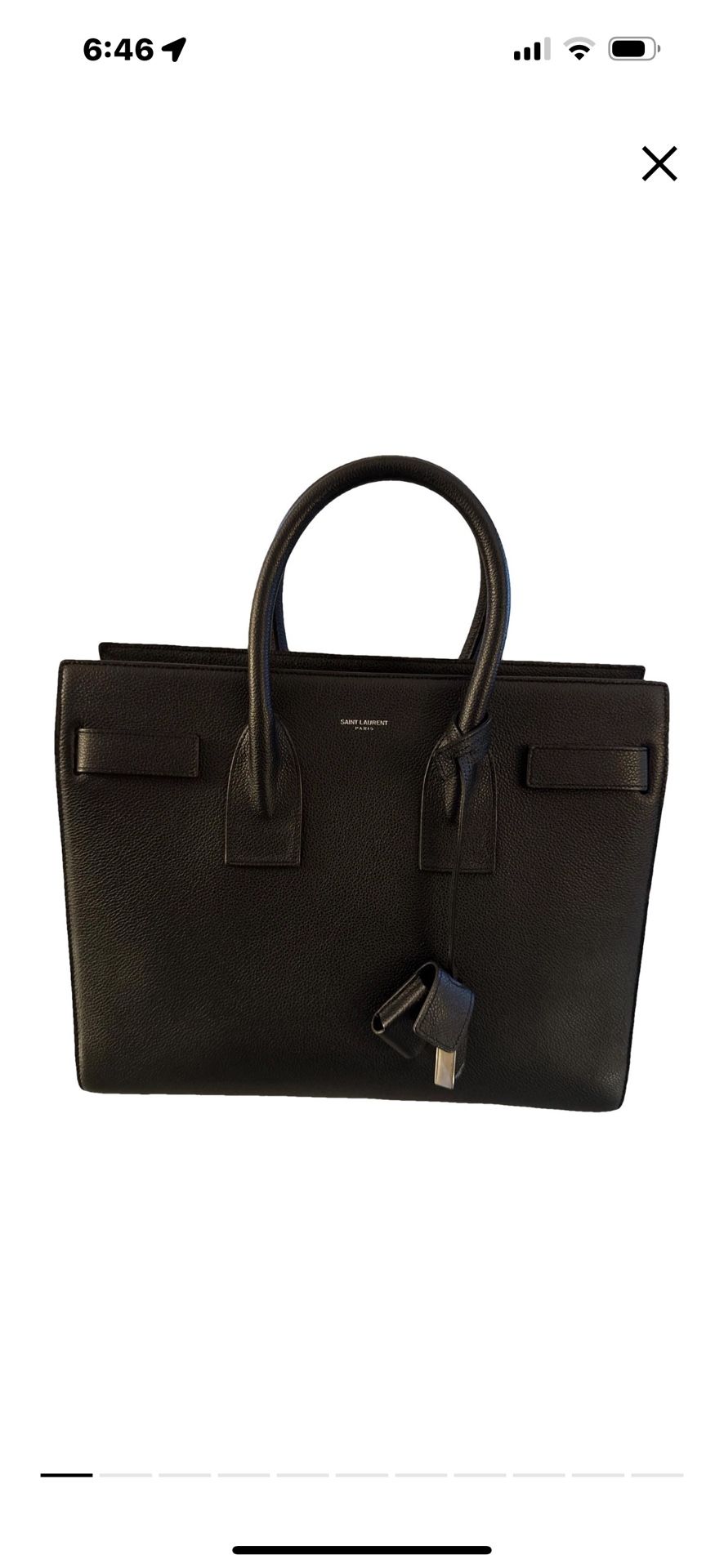 Saint Laurent Black Leather bag