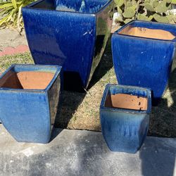 Big Square Planters(L.$95,M.$55,S.$35,XS $20)