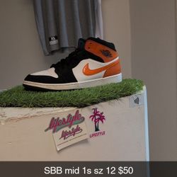 Air Jordan 1 Mid Shattered Backboard