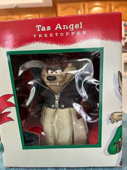 Christmas Taz angel tree topper