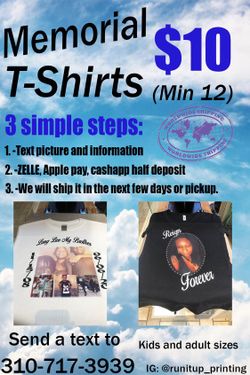 Custom Printed T Shirts 