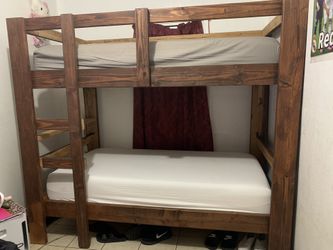 Twin size bunk bed