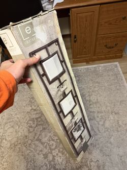 Element Mirror and Candle Holder (never used)