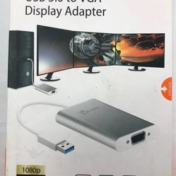 BRAND NEW J5 Create USB 3.0 to VGA Display Adapter JUA311 for Mac/Win JBcreate