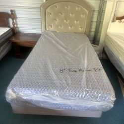Gold Twin Bed-LIKE NEW!