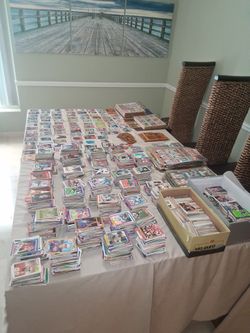 Football, Baseball, Basketball, Hockey, Marvel Hero Cards, Card Collection