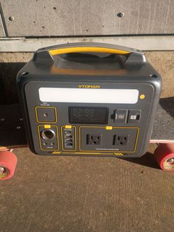 VTOMAN SOLAR GENERATOR - 600X