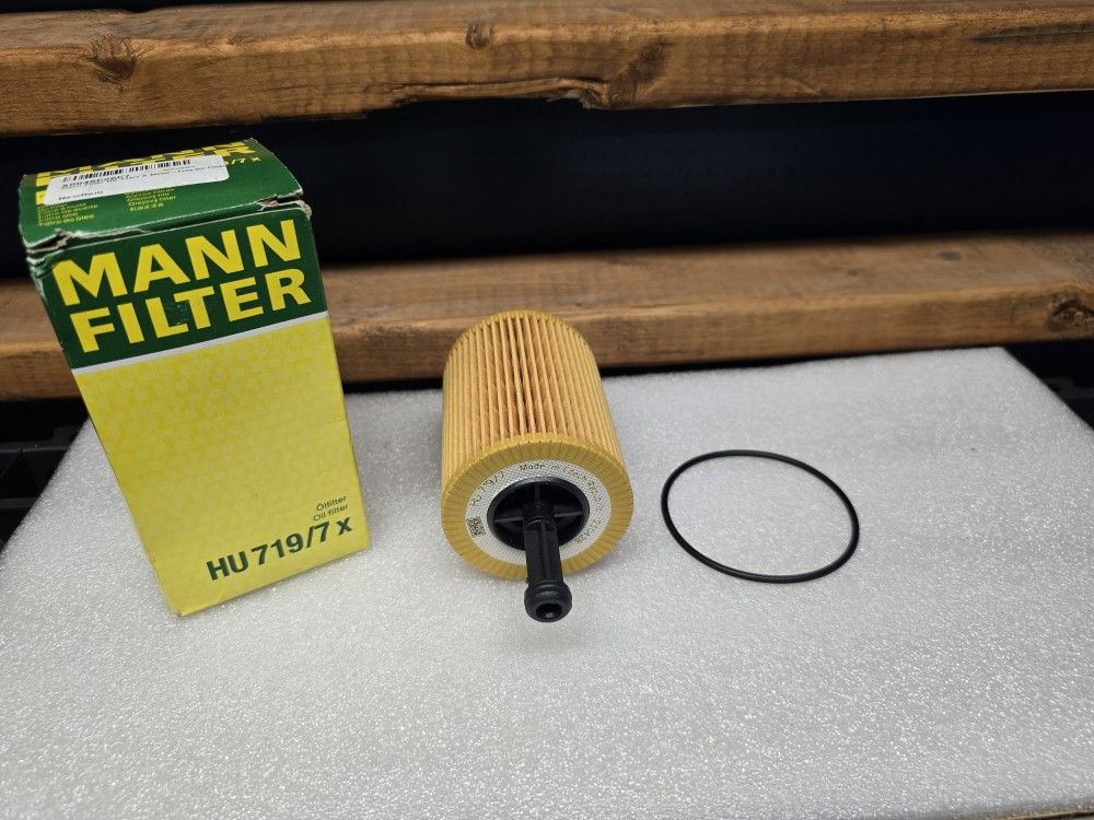 MANN HU719/7X Oil Filter AUDI VW OEM 071 115 562 - 045 115 466