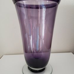 New Large Flower Vase, 13" Tall, 8" Wide, $30 Or Best Offer