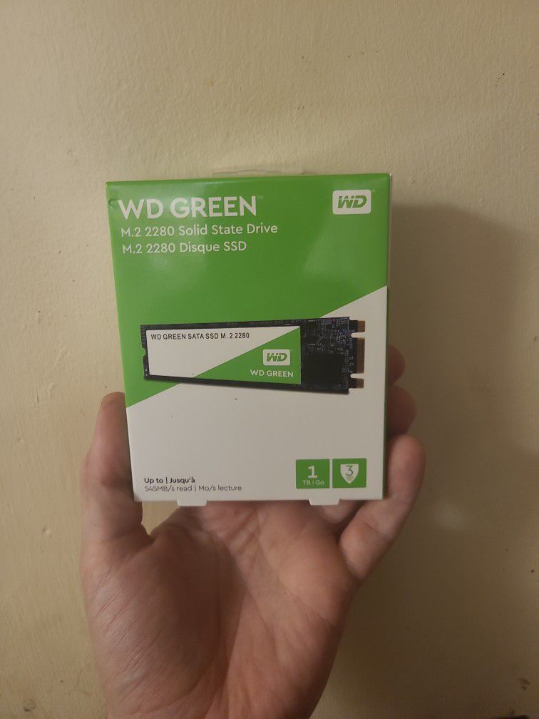 Wd Green 1tb M.2 SSD