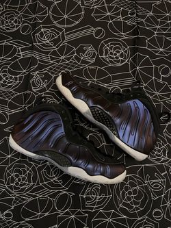 Nike air foamposite eggplant