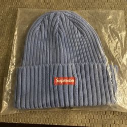 Supreme Overdyed Blue Beanie