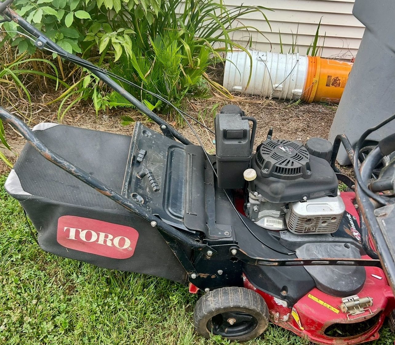 2015 30inch EX Mark commercial push mower