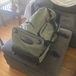 Rolling Luggage Carrier