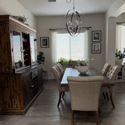 Dining Room Table Set With Bar 
