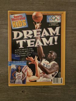 1996 Sports Ilustrated For Kids Dream Team Magazine 
