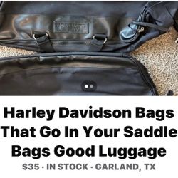 HD Saddle Side Bags   Cash only