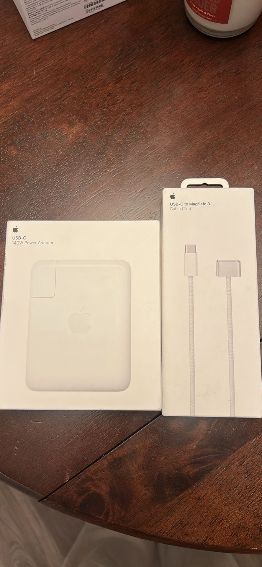 Apple USB-C Power Adapter 140W and USB-C Magsafe Charging chord 2m -BRAND NEW