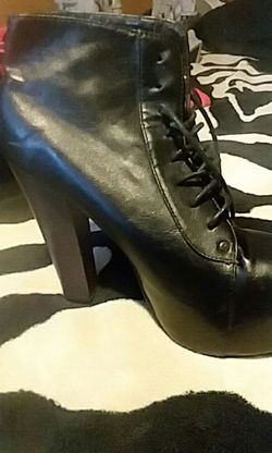 Black heels