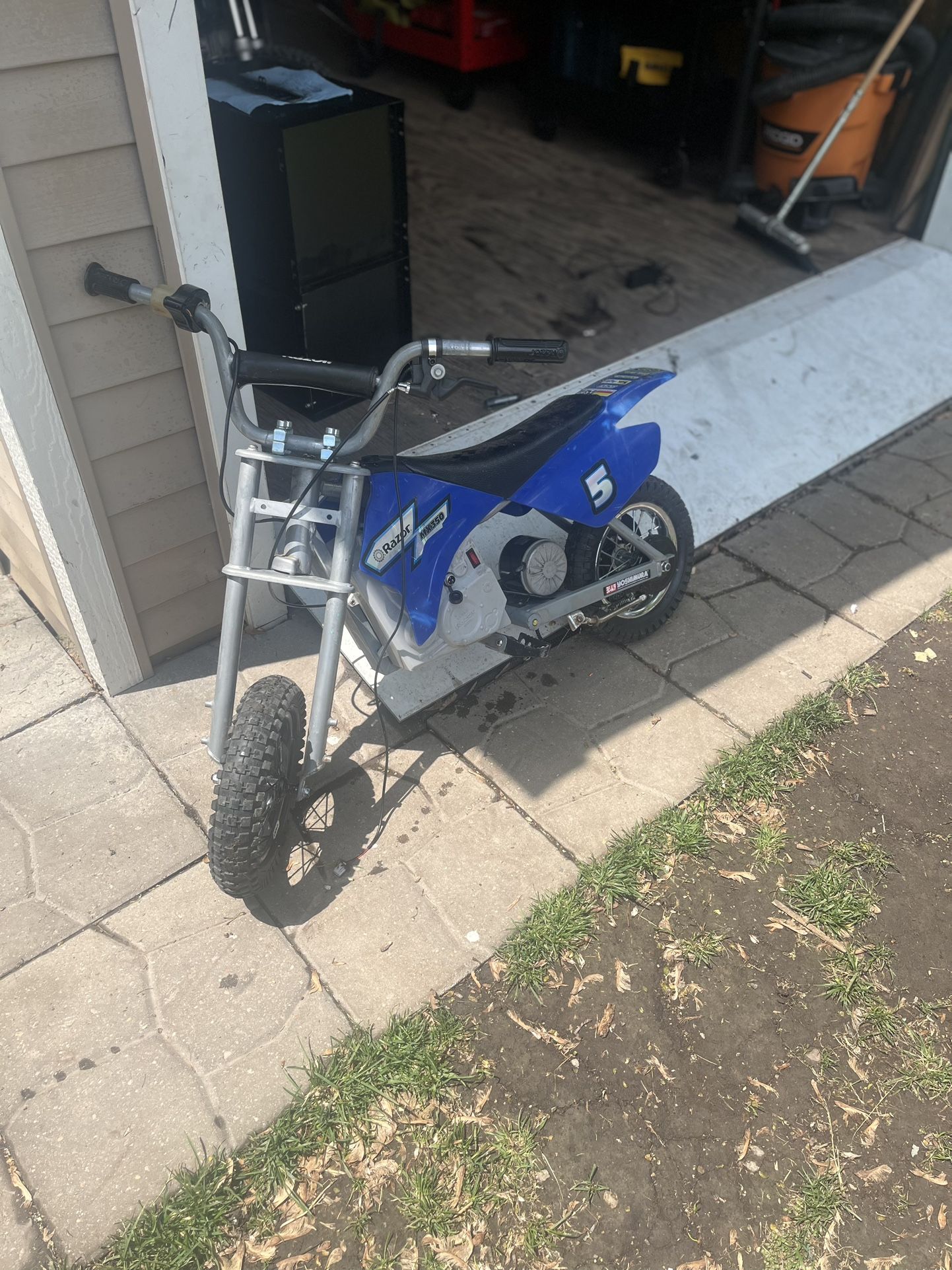 Razor Mx 350 New Back Tim and Tire Perfect For Built