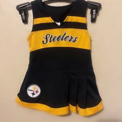 STEELERS BABY GIRL DRESS 18 mos