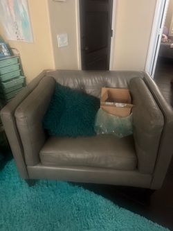 Gray Arm Chair