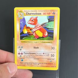 Pokemon Shadowless Charmeleon 