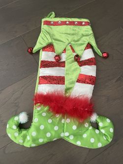 Holiday Stocking from Pier1 Import - $15 Like New