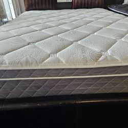 Brand New 12" Thick Soft Innerspring Standard King Or CA King Pillowtop Mattress