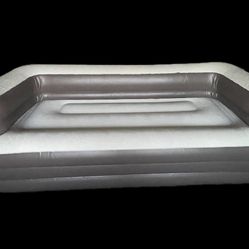Twin Size Air Mattress Inflatable Sofa, Double Inflatable Chair for Adults-Flodable Blow Up Couch Lounger-Portable Air Sofa for Indoor Living/Tent Cam