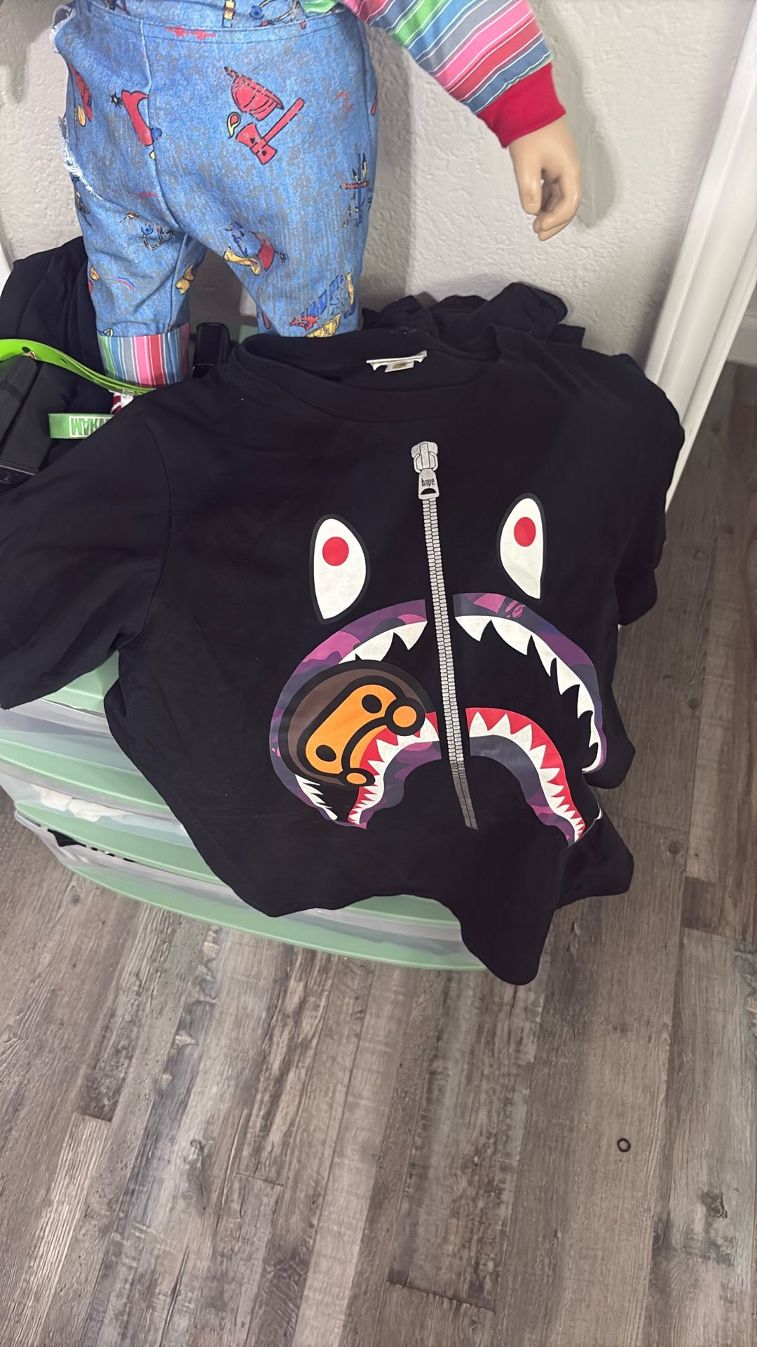 s bape shirt