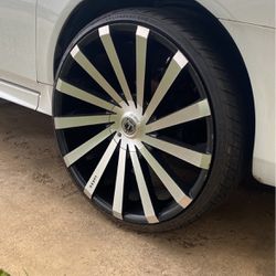 24 Inch rims And tires