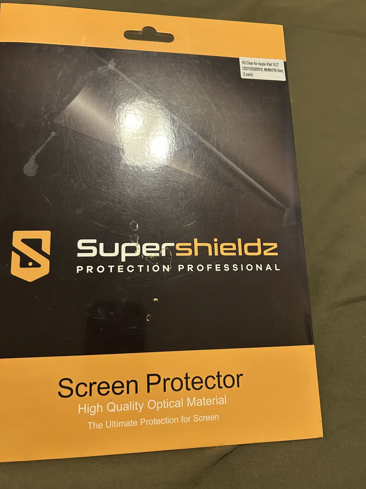 iPad 10.2 9th,8th,7th Gen Screen Protector 3pack