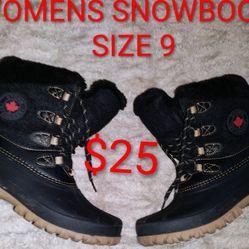 FIRM IN MERCED‼️WOMEN'S SNOWBOOTS SIZE 9