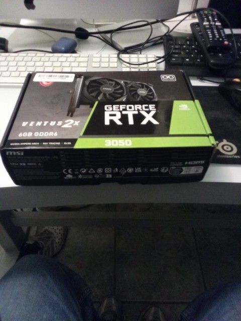 MSI Nvidia6GB GDDR6 GeForce RTX 3050