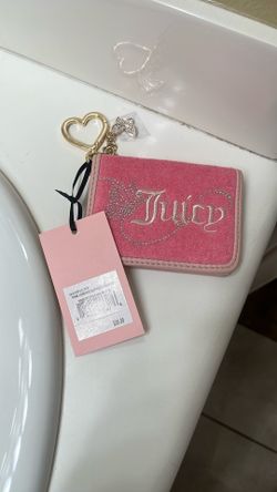 Juicy Couture Wallet With Charms / Keychain New 