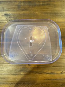 Large fridge lazy Susan/swivel tray for condiments