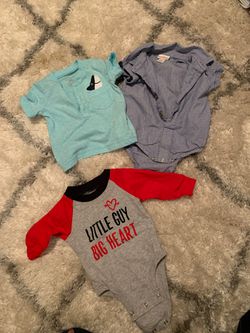 Size 3 m! Onesie and shirt