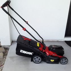 Ework Electric Lawnmower 