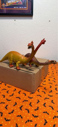 Rubber dinosaurs
