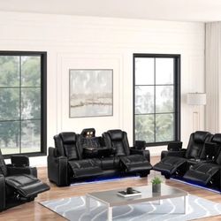 Stefano20 3 Pc Reclining Set 