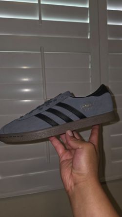 Adidas Originals STADT Gray Black Gum Sole Sneakers Size 9 New