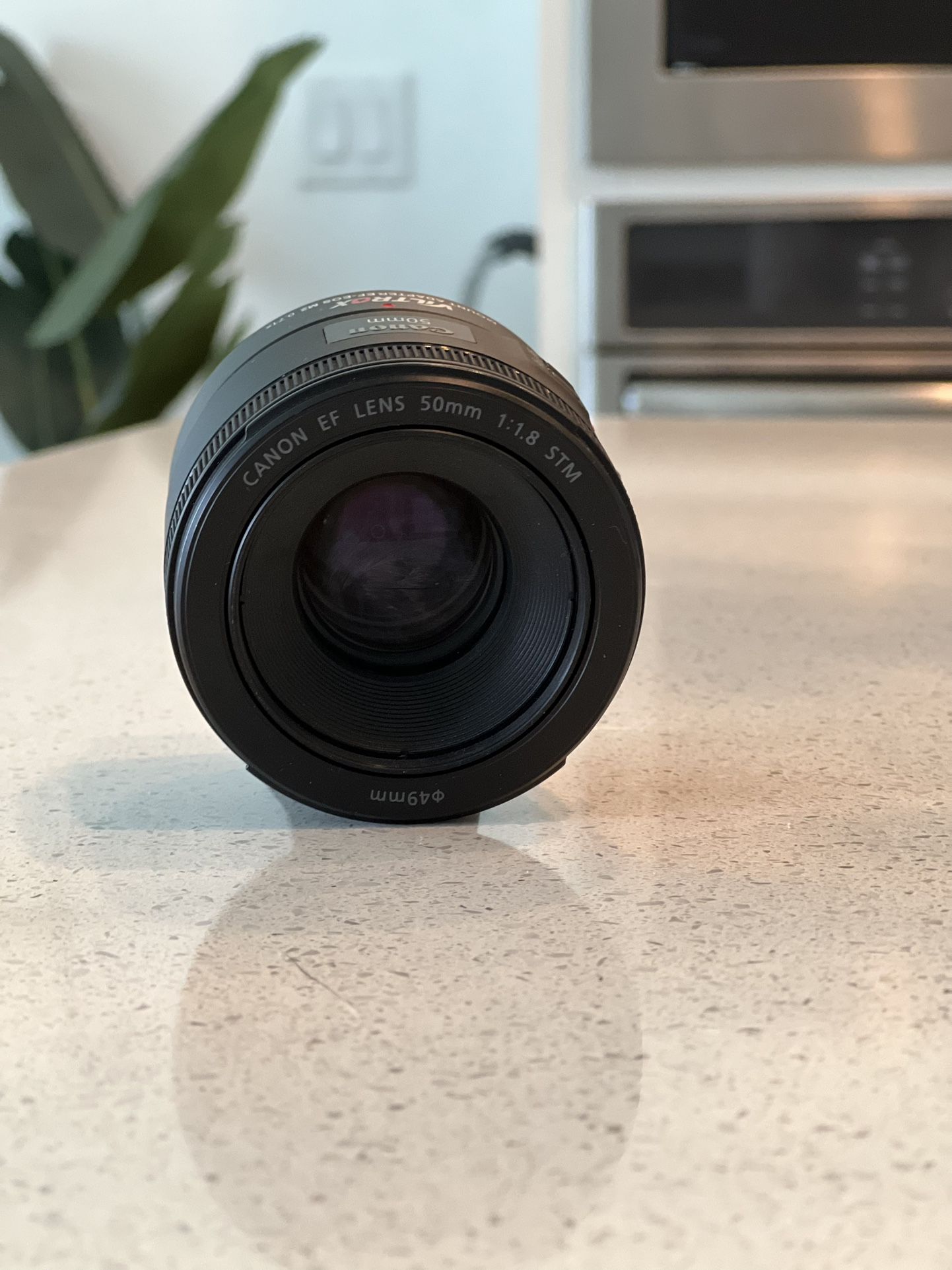 Canon 50mm Lens With Mount Adapter M2