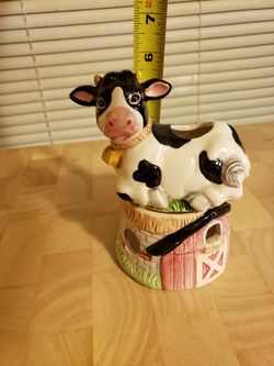 Ceramic Cow Simmer Pot